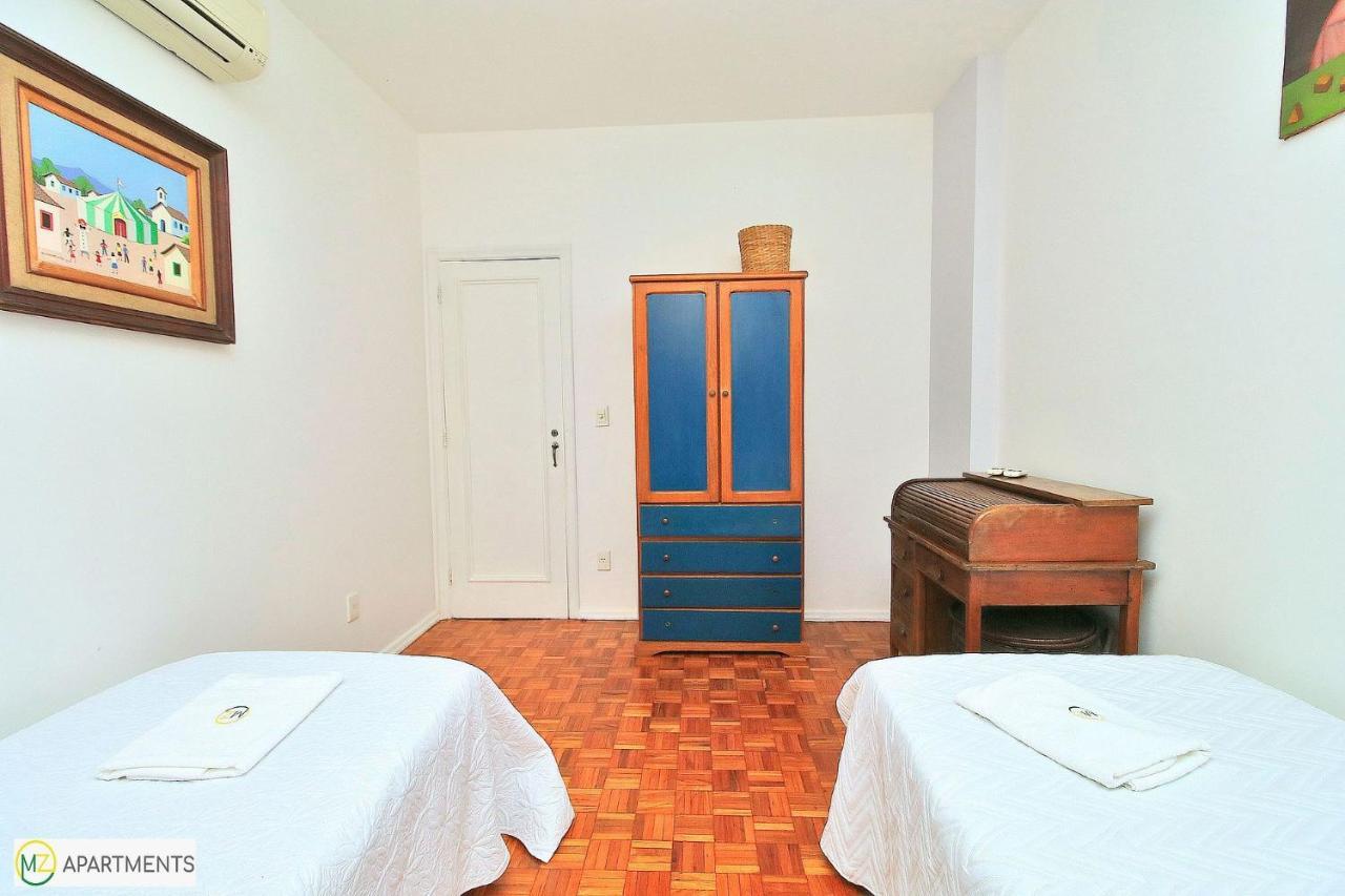 Estiloso 3 Quartos Para 6 Pessoas Em Copacabana Río de Janeiro Exterior foto